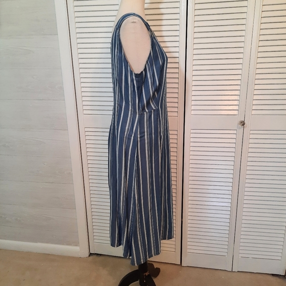 Appraisal Nautical stripe lightweight sundress sz 12 NWT *2 - Picture 3 of 7